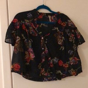 Free people cropped top